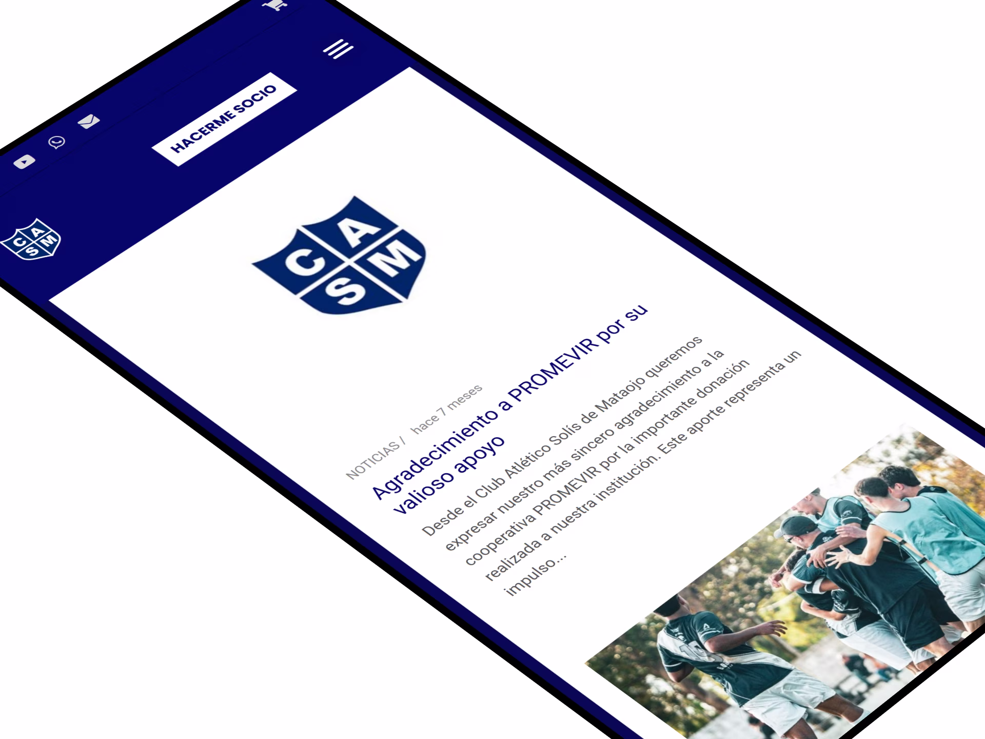 catalogo de noticias hecho por diseñadores wordpress