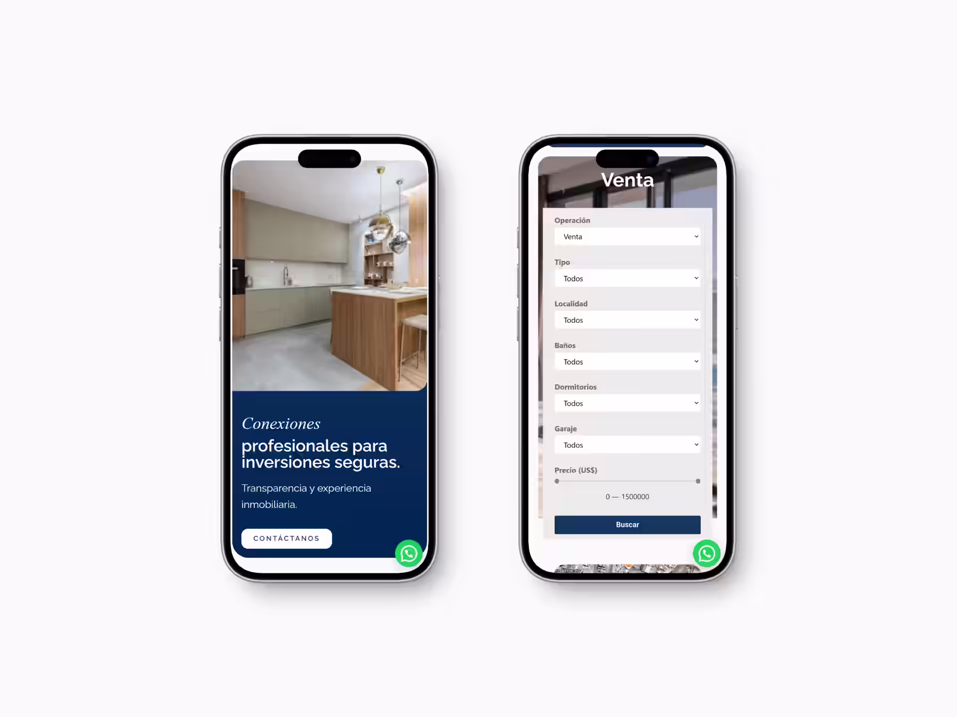 portfolio item de near propiedades por web desarrolladores en montevideo
